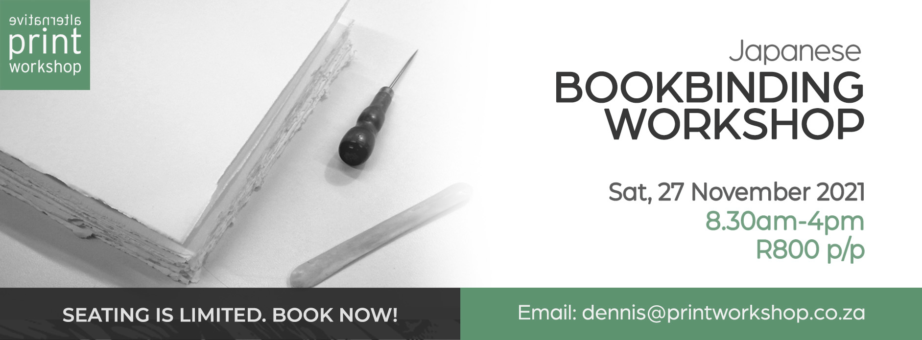 Introduction to Bookbinding with Alan Jeffrey